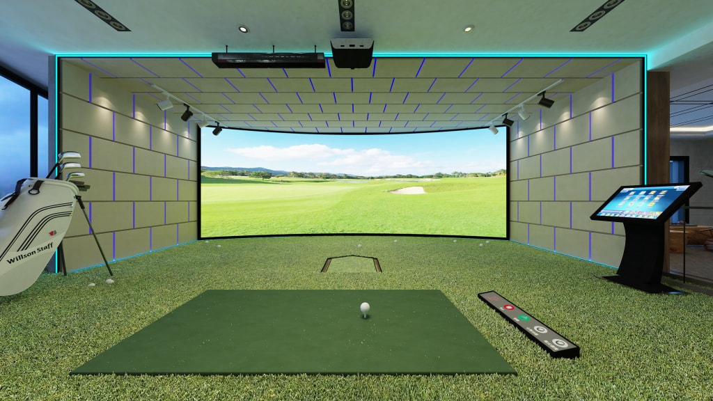 数字模拟高尔夫球体验馆一站式服务